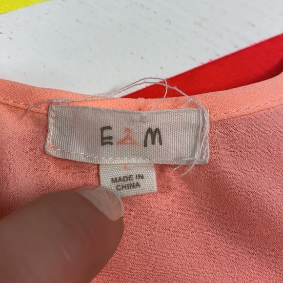 Tangerine orange razorback tank - Picture 5 of 5